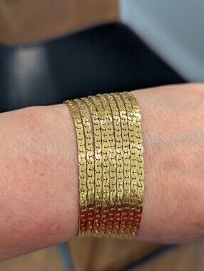 Vintage 1980s D'Orlan Stranded Bracelet